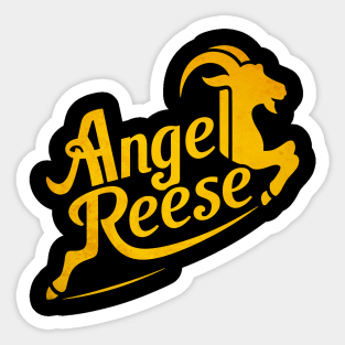Angel Reese: Court GOAT Sticker